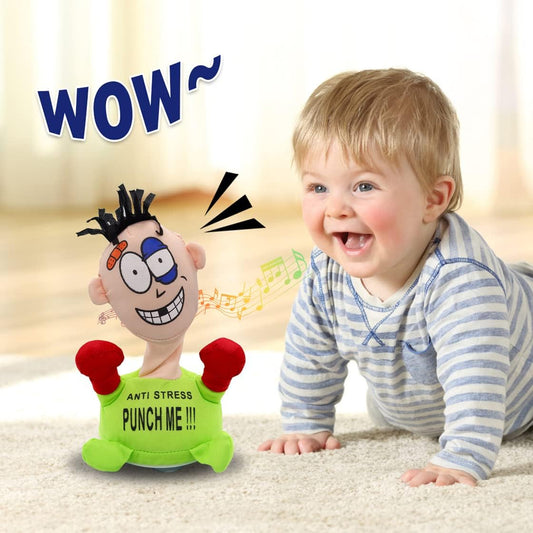 Baby Stress Relief Toy, Electric Anti Stress Punch Me