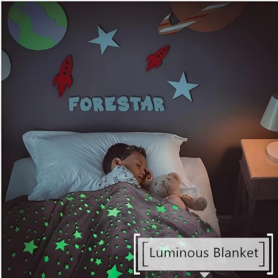 Magic Glow In The Dark Blanket