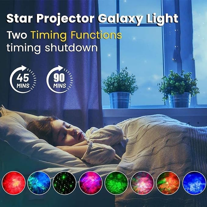 Astronaut Galaxy Projector Night Light with Music Bluetooth Speaker