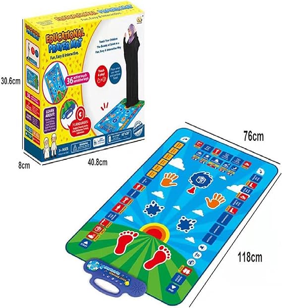 Kids Educational Smart Prayer (Salah) Mat