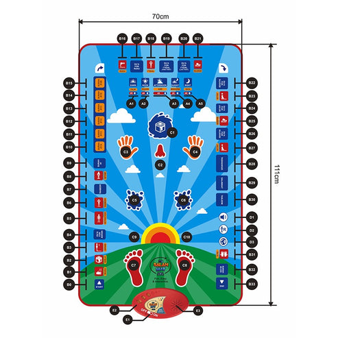 Kids Educational Smart Prayer (Salah) Mat