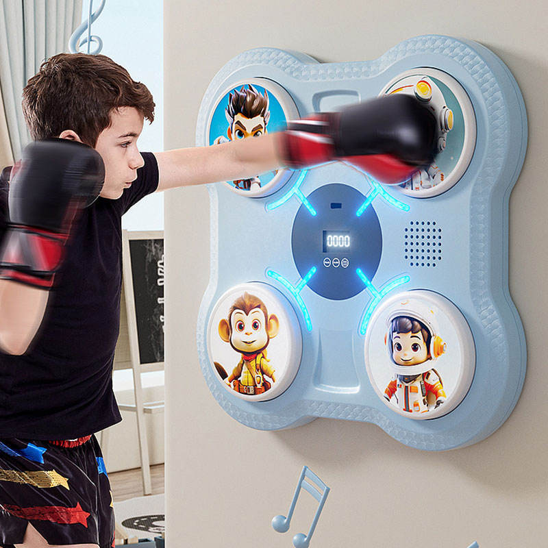 Intelligent Music Boxing Punching Target, Electronic Wall Target For Home Use, Suitable For Boys, Girls, Adults For Fitness Fighting Training And Reaction Training Equipment