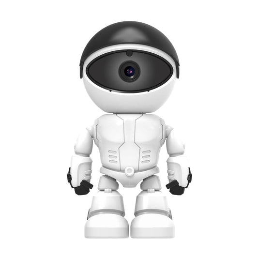 Wireless Security IP Camera Robot, FOR HOME, SHOP , OFFICE WIFI, 2.8mm lens, IR 10M night vision, motion detection, auto-tracking, built-in microphone & AI humanoid detection.